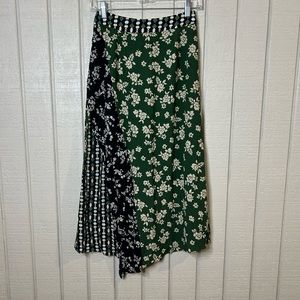 Kachel X Anthropologie Waverly Floral Midi Skirt, size 2.